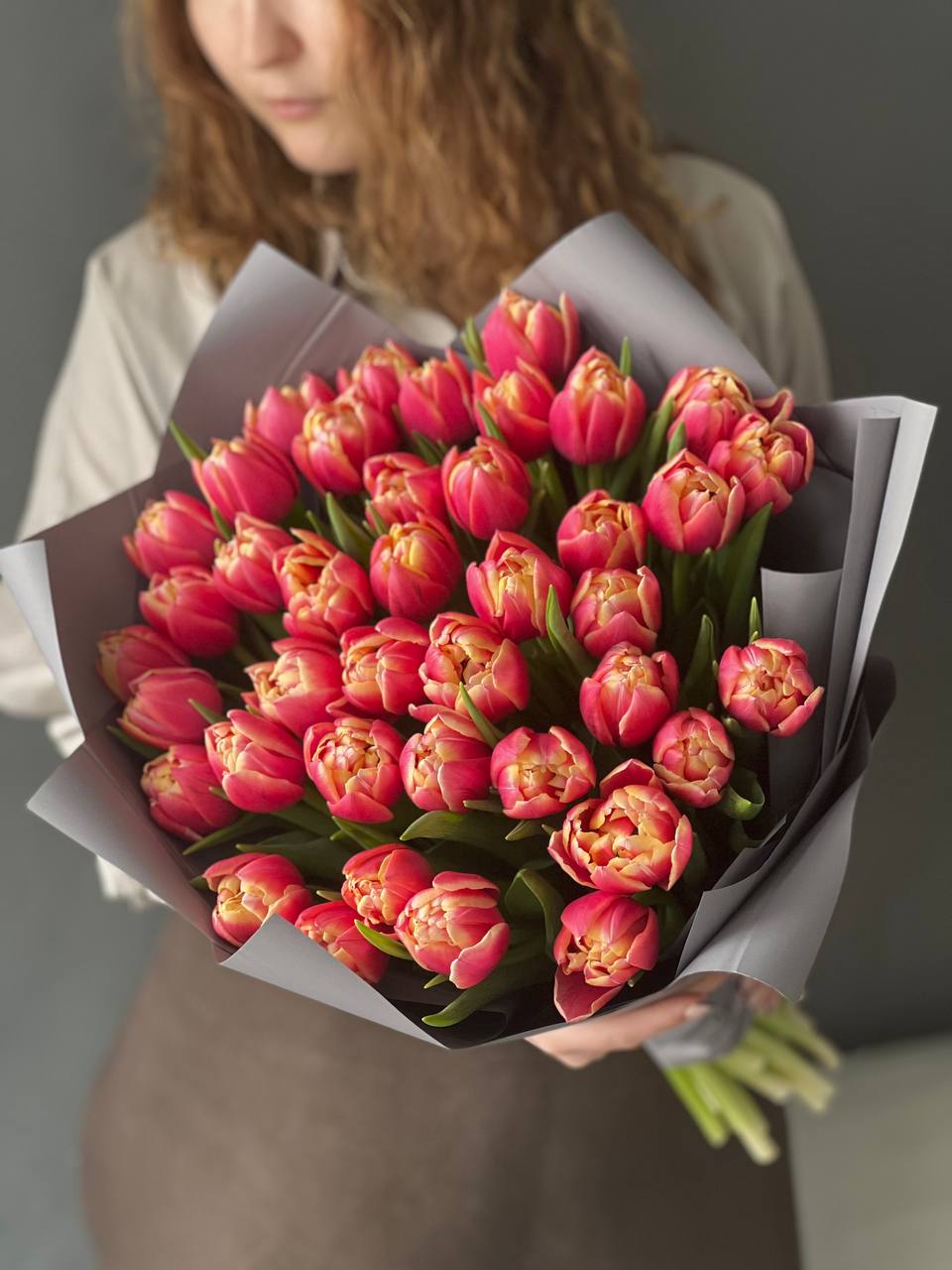 Тюльпан пионовидный