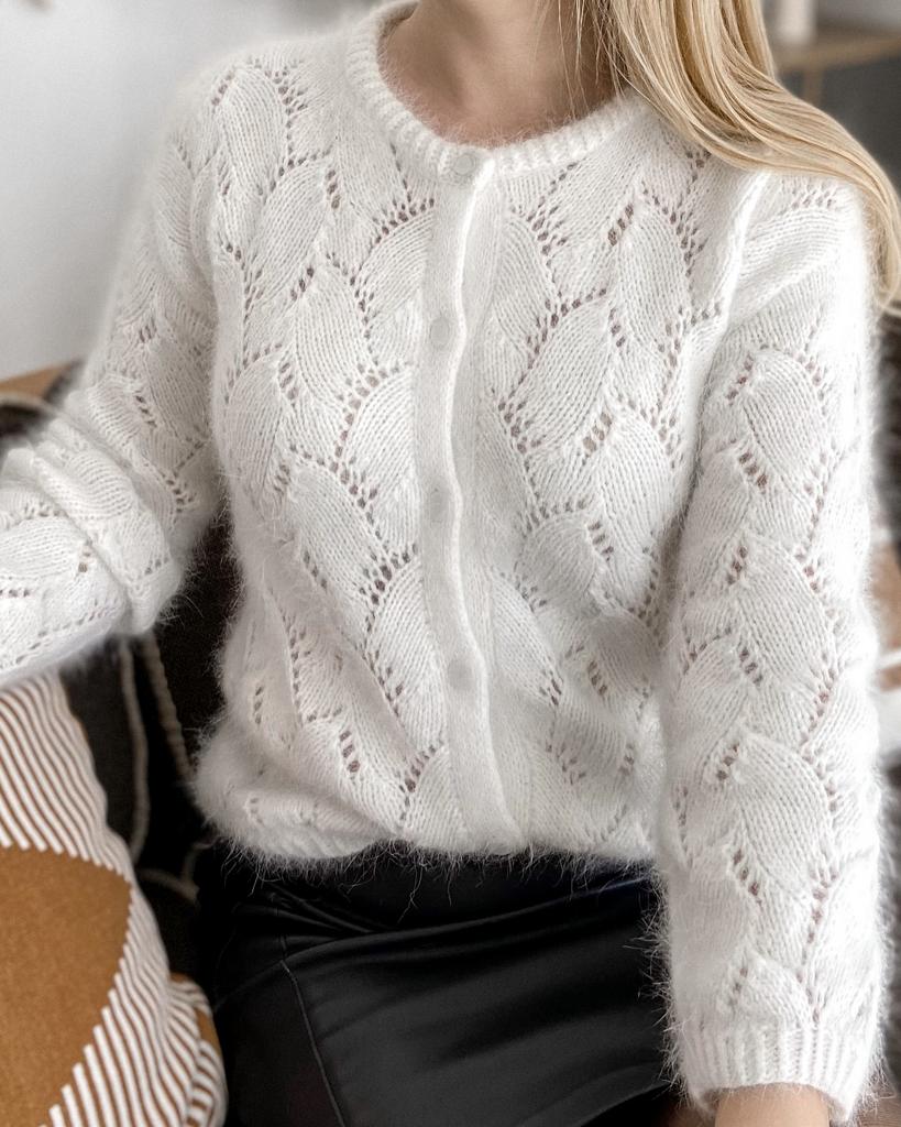 Мастер-класс спицами Кардиган "Sonata"