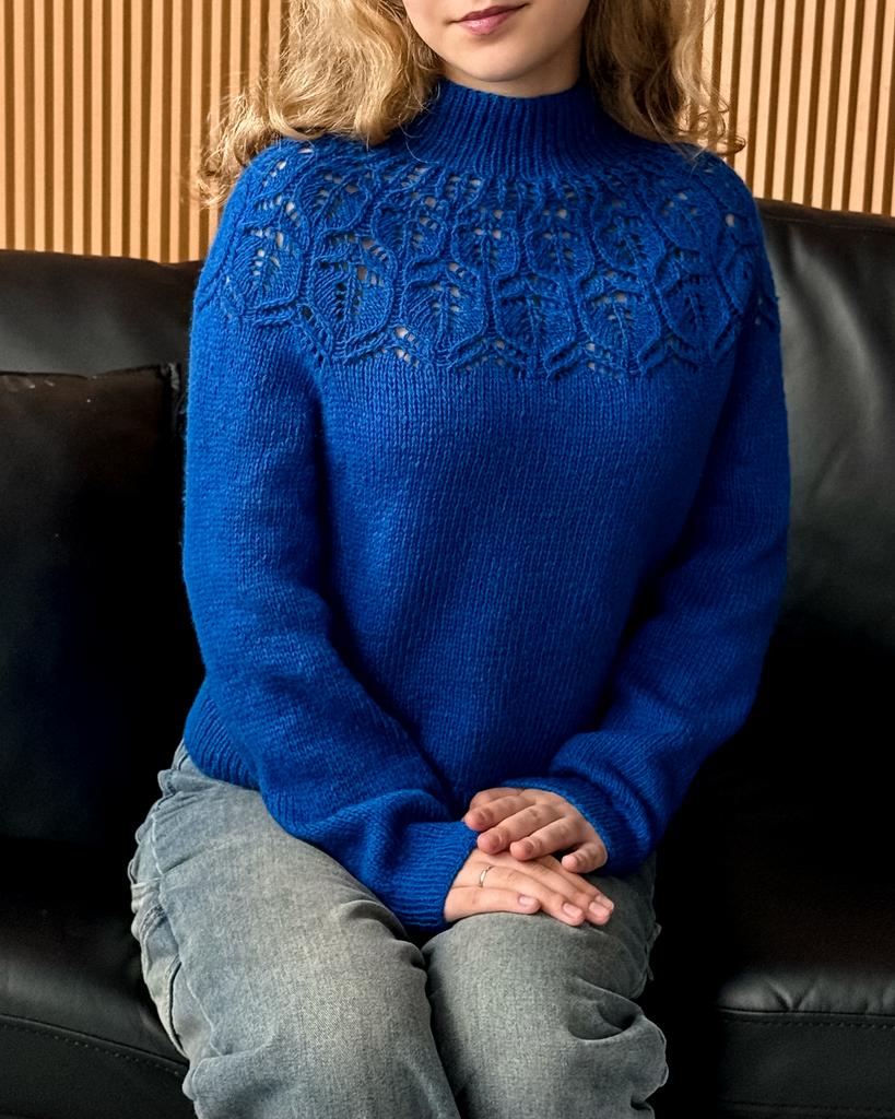 Мастер-класс спицами Свитер "Soul"