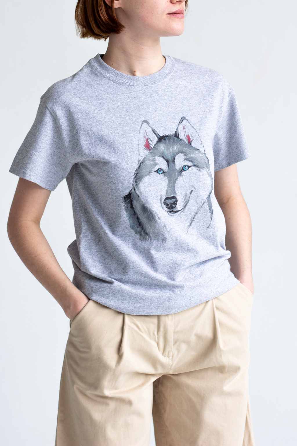 Футболка "Хаски"