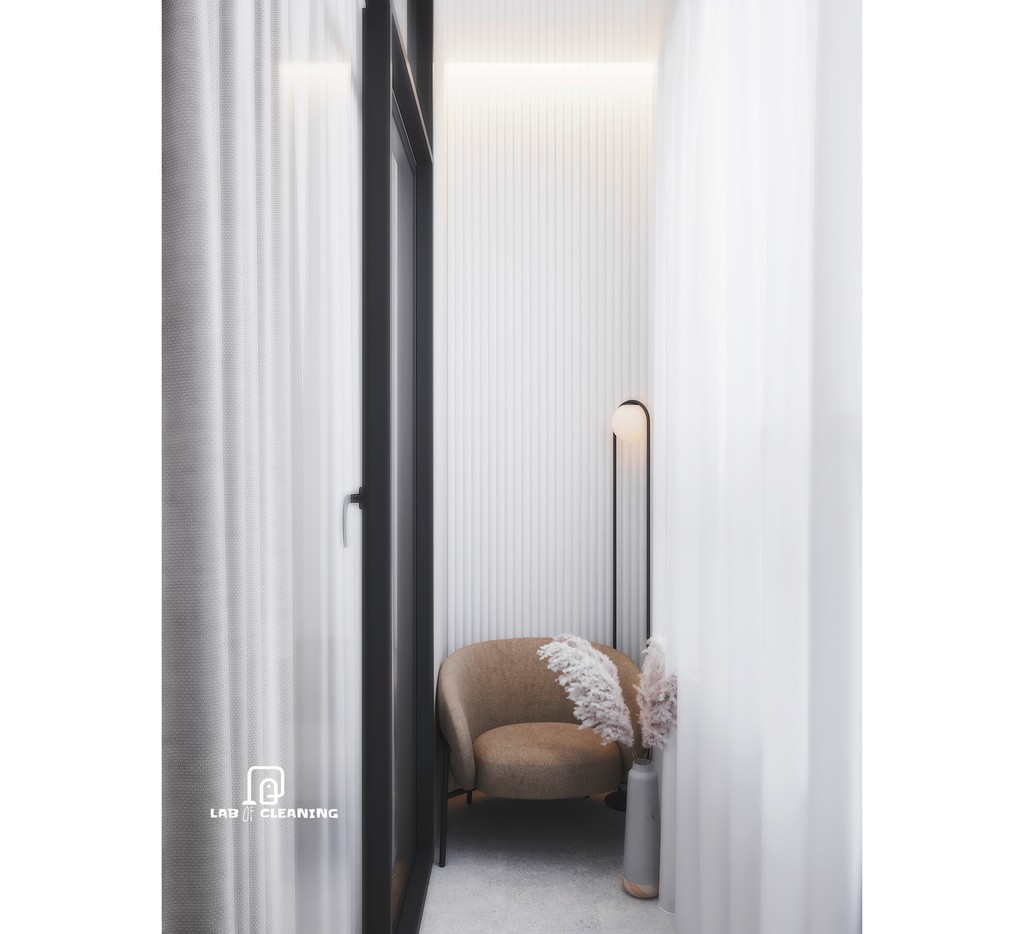 Upratovanie balkóna