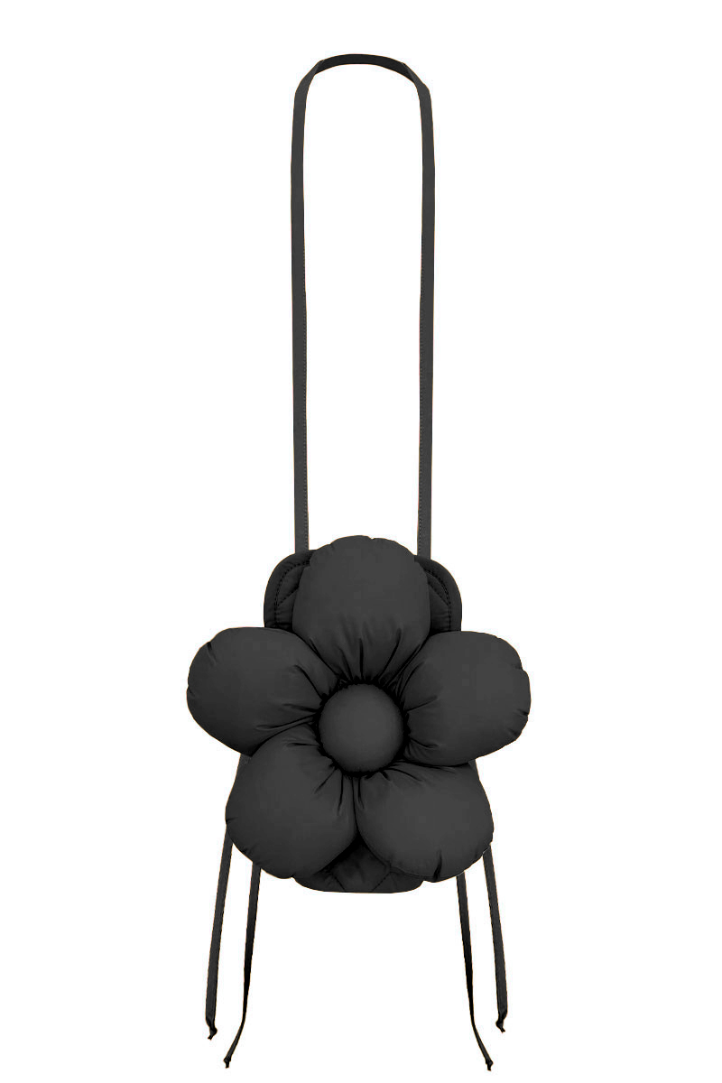 Сумка для телефона из чёрной плащёвой ткани