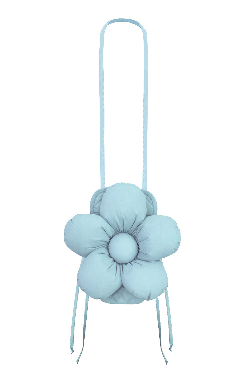 Сумка для телефона из небесной плащёвой ткани