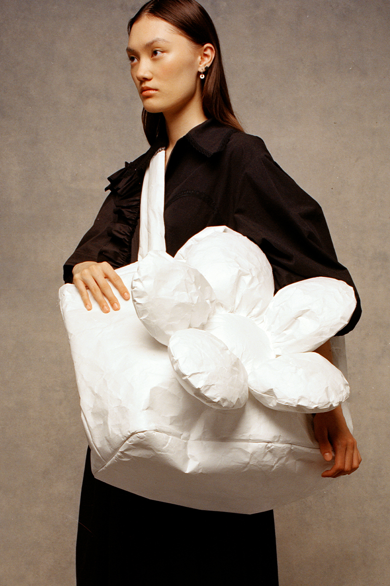 Сумка c цветком Гигант из тайвека