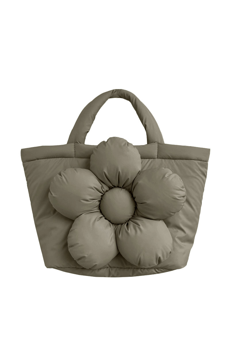 Сумка Гигантик из плащёвой ткани "шалфей"