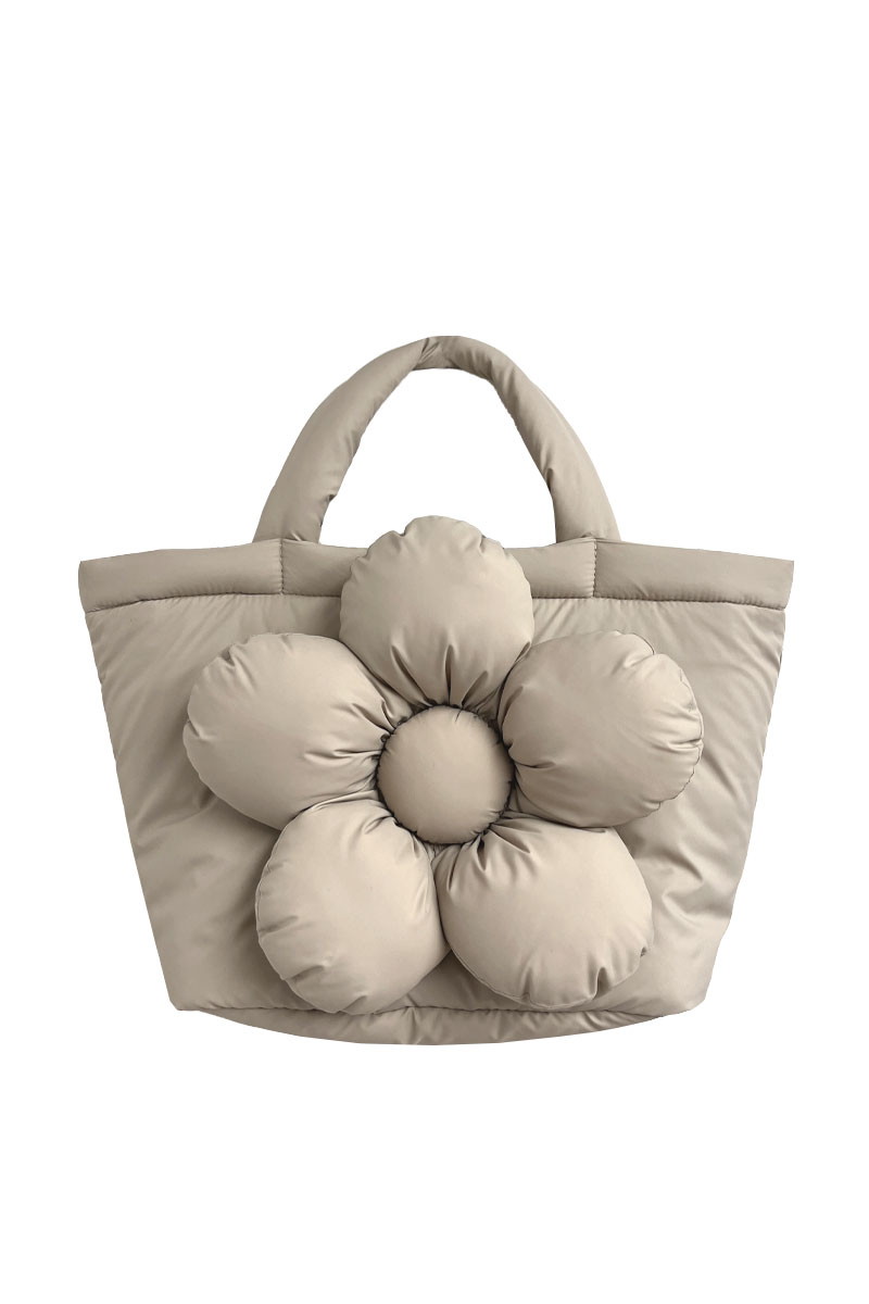 Сумка Гигантик из плащёвой ткани "хумус"