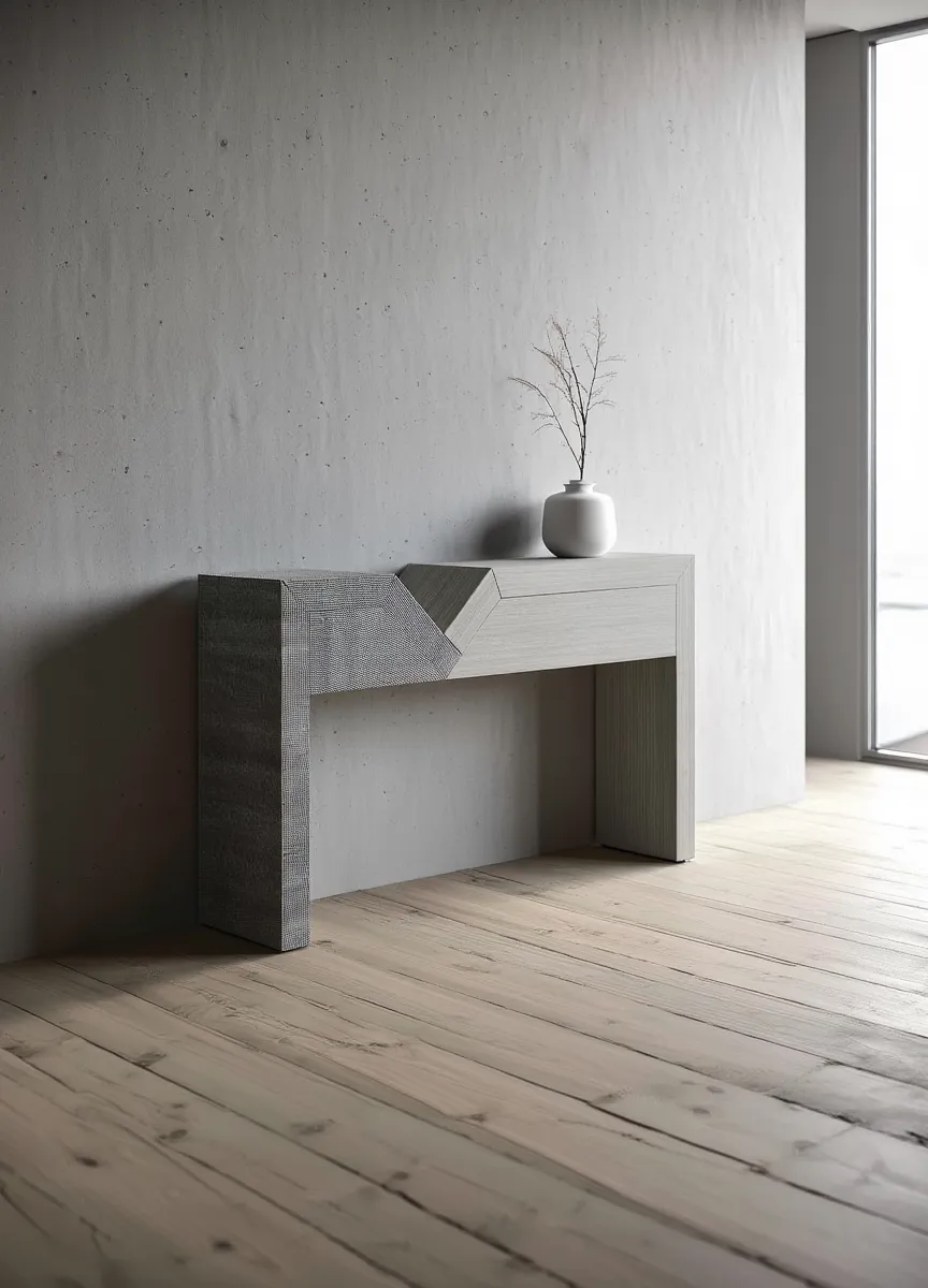 Консоль Edge с выдвижными ящиками