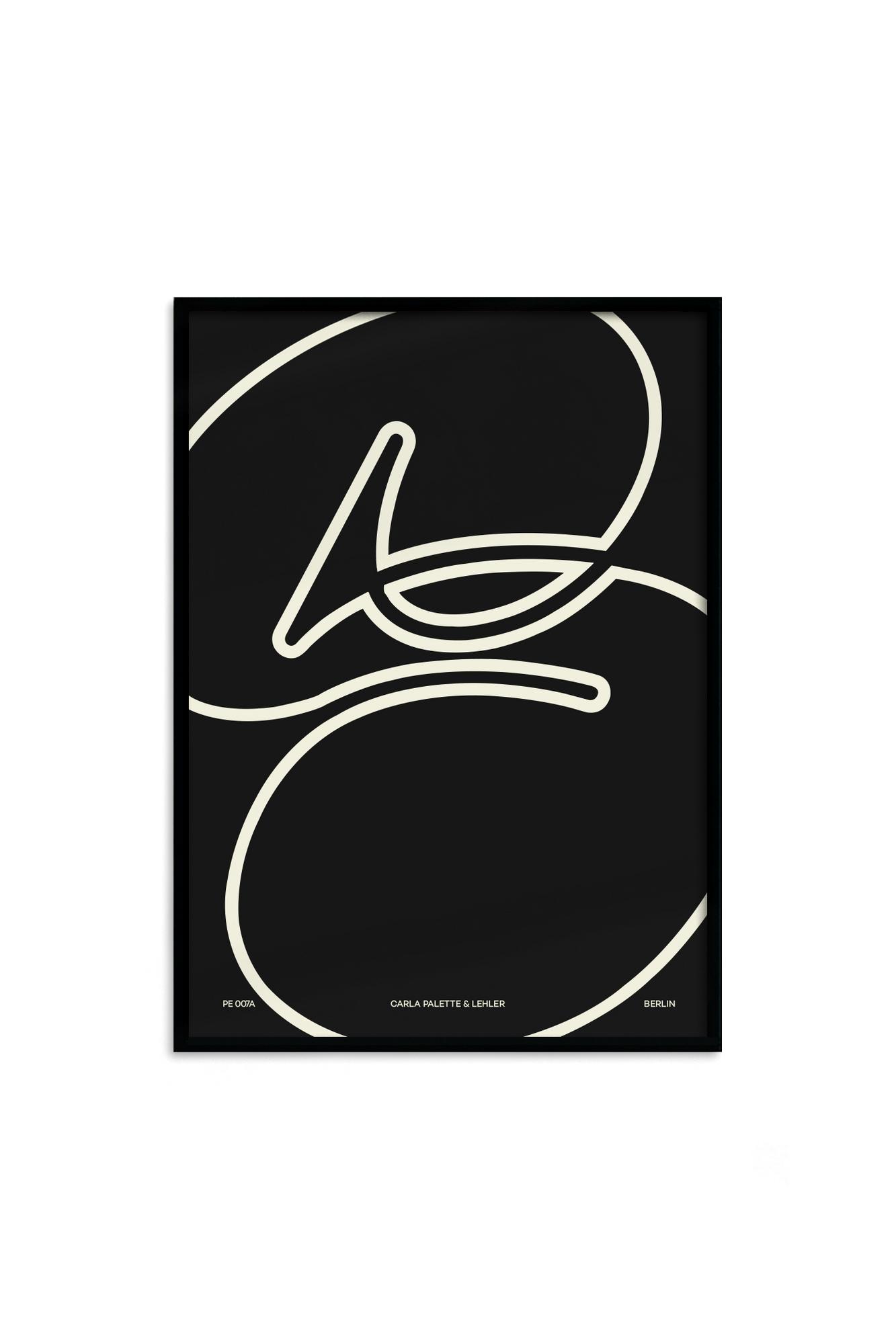 Постер "Taking Space" в раме