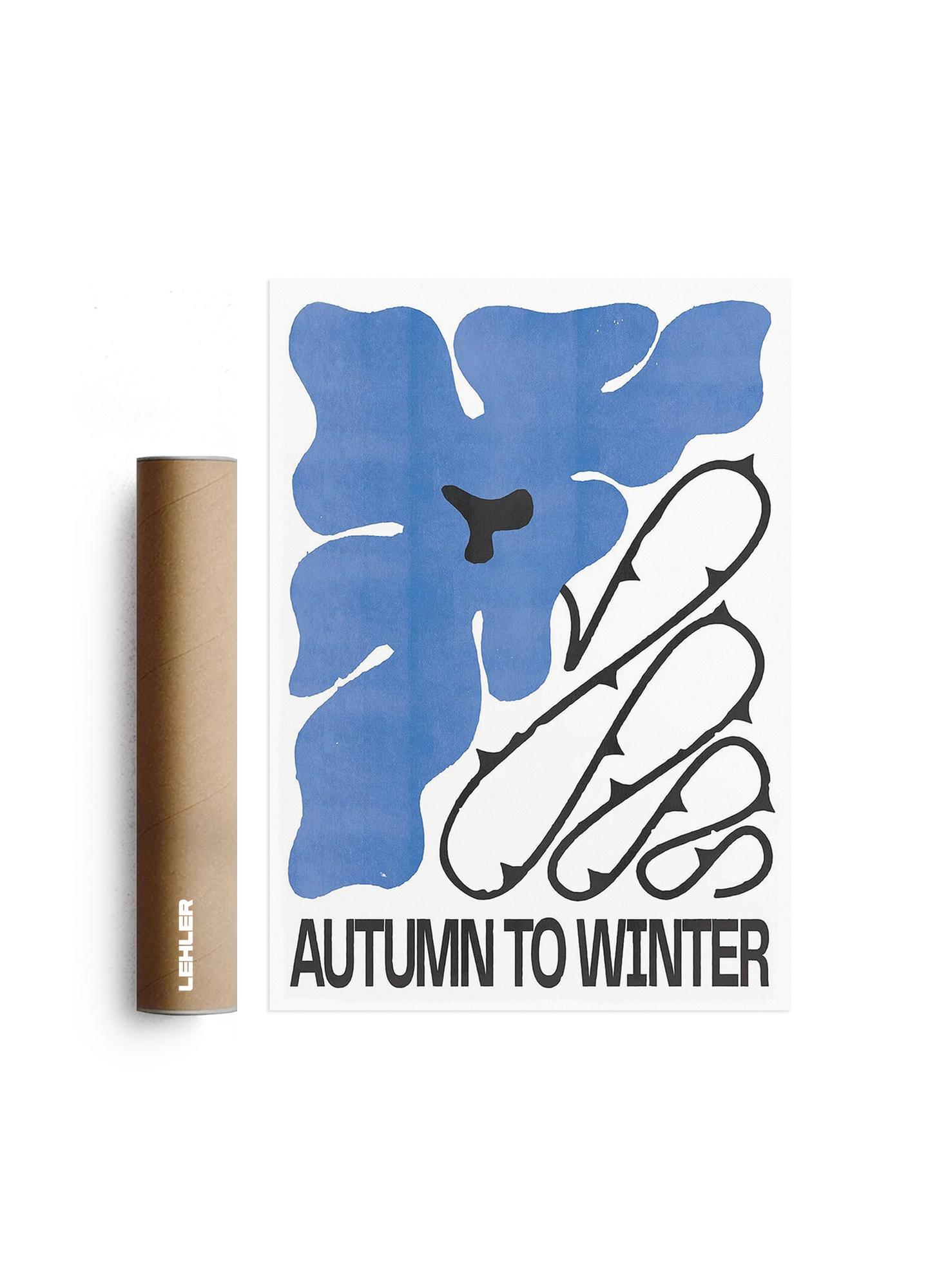 Постер "AUTUMN TO WINTER" без рамы