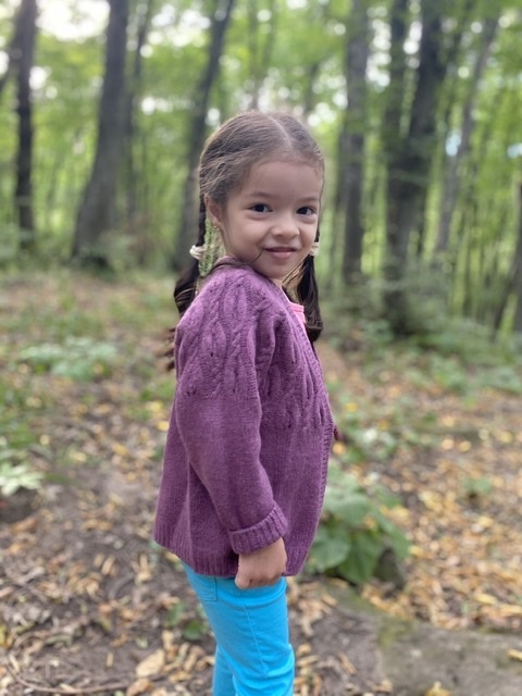 мастер-класс:  кардиган «Брусничка»