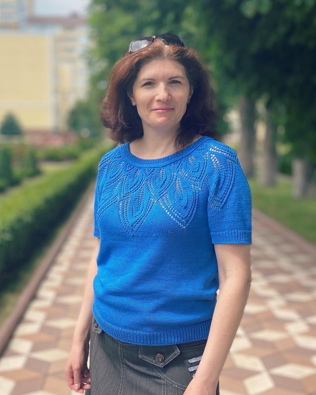 мастер-класс:  джемпер «Лотос»