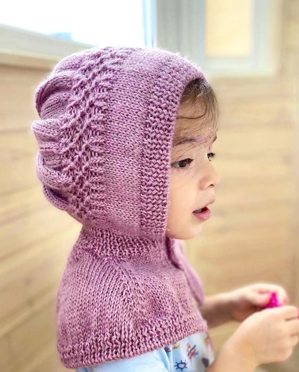 мастер-класс:  шапочка-капор «Барышня»