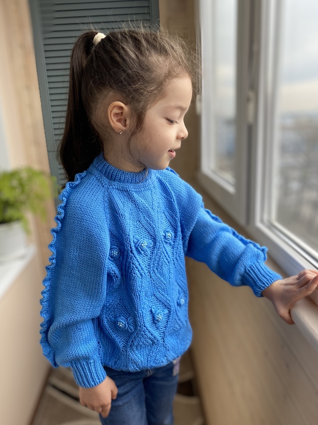 мастер-класс:  джемпер «Ветерок»