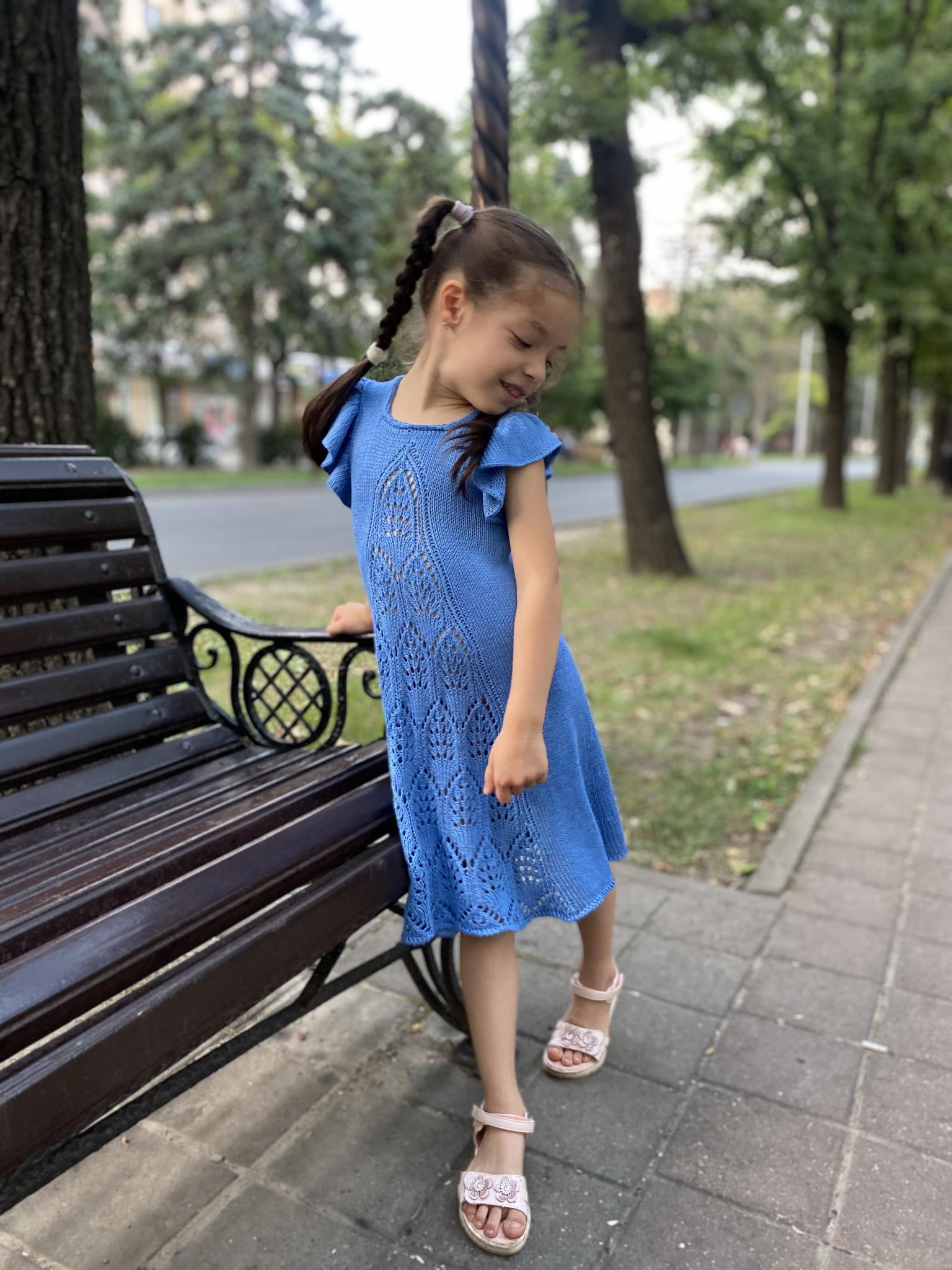 МК по вязанию платье «Венеция»
