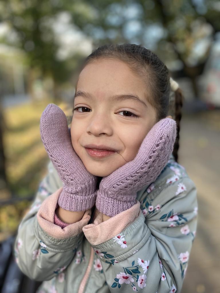 МК по вязанию варежки «Метелица»