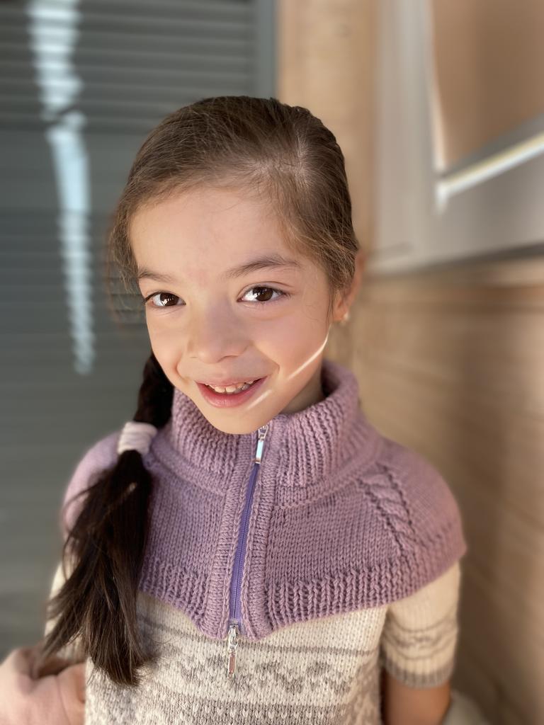 МК по вязанию манишка «Метелица»