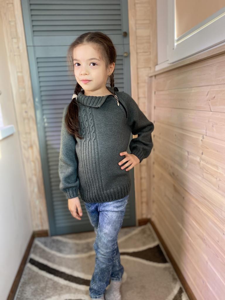 МК по вязанию. Джемпер «Сити»