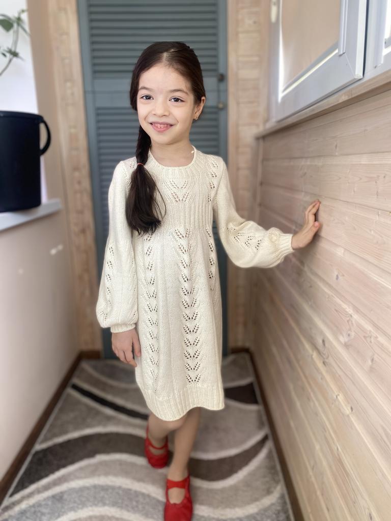 МК по вязанию. Платье «Мия»