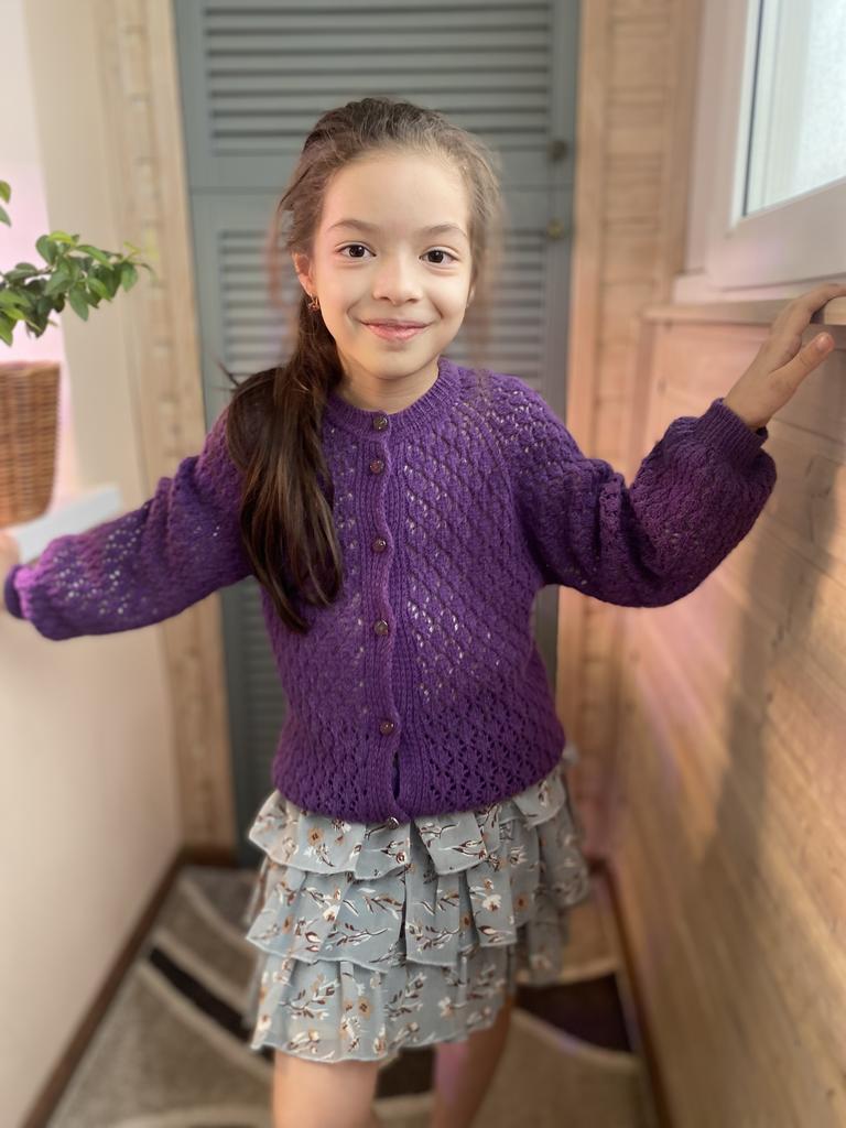 ажурная кофточка «Парижанка»