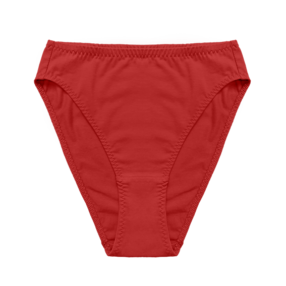 Трусы с вырезом на бедре Red Red