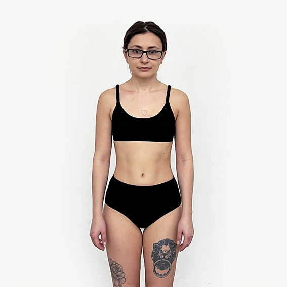 Трусы высокие Office Black