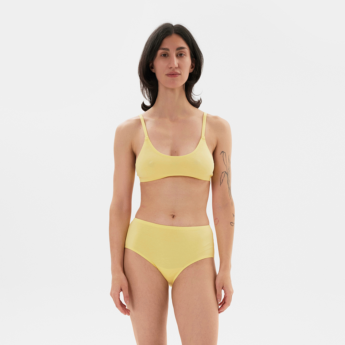 Трусы высокие Sunday Yellow