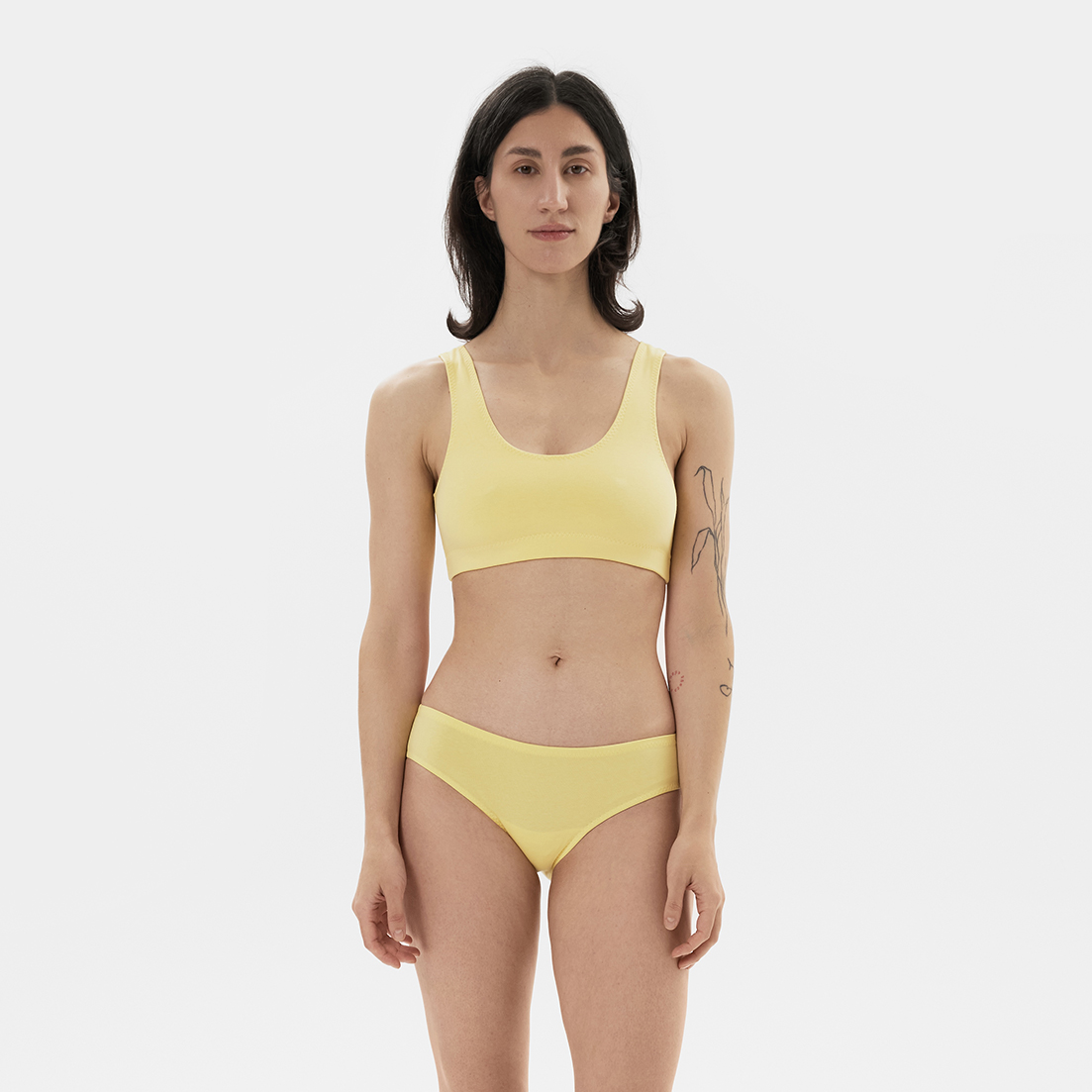 Трусы низкие Sunday Yellow