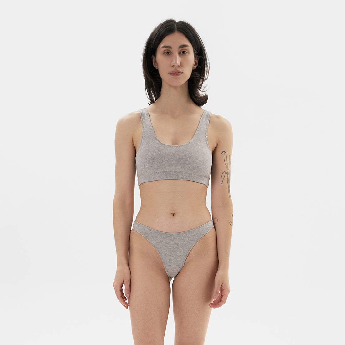 Стринги Basic Gray