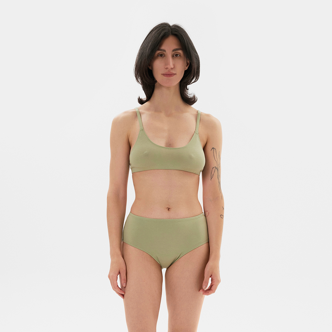 Трусы высокие Flow Green