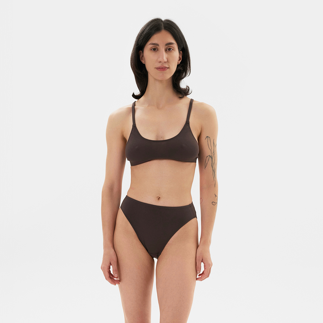 Трусы с вырезом на бедре Root Brown