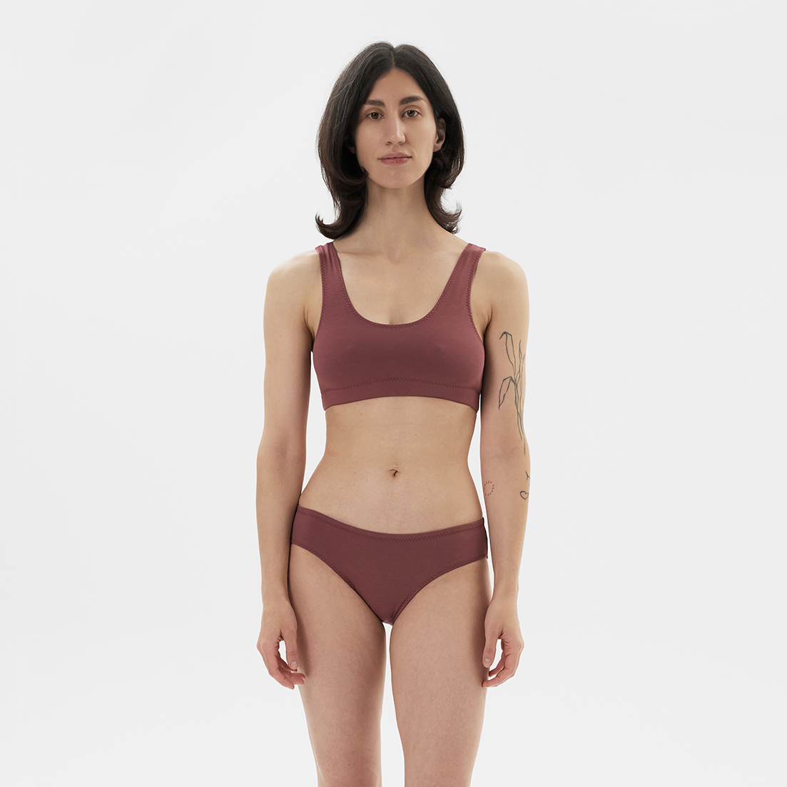 Трусы низкие Зимний румянец