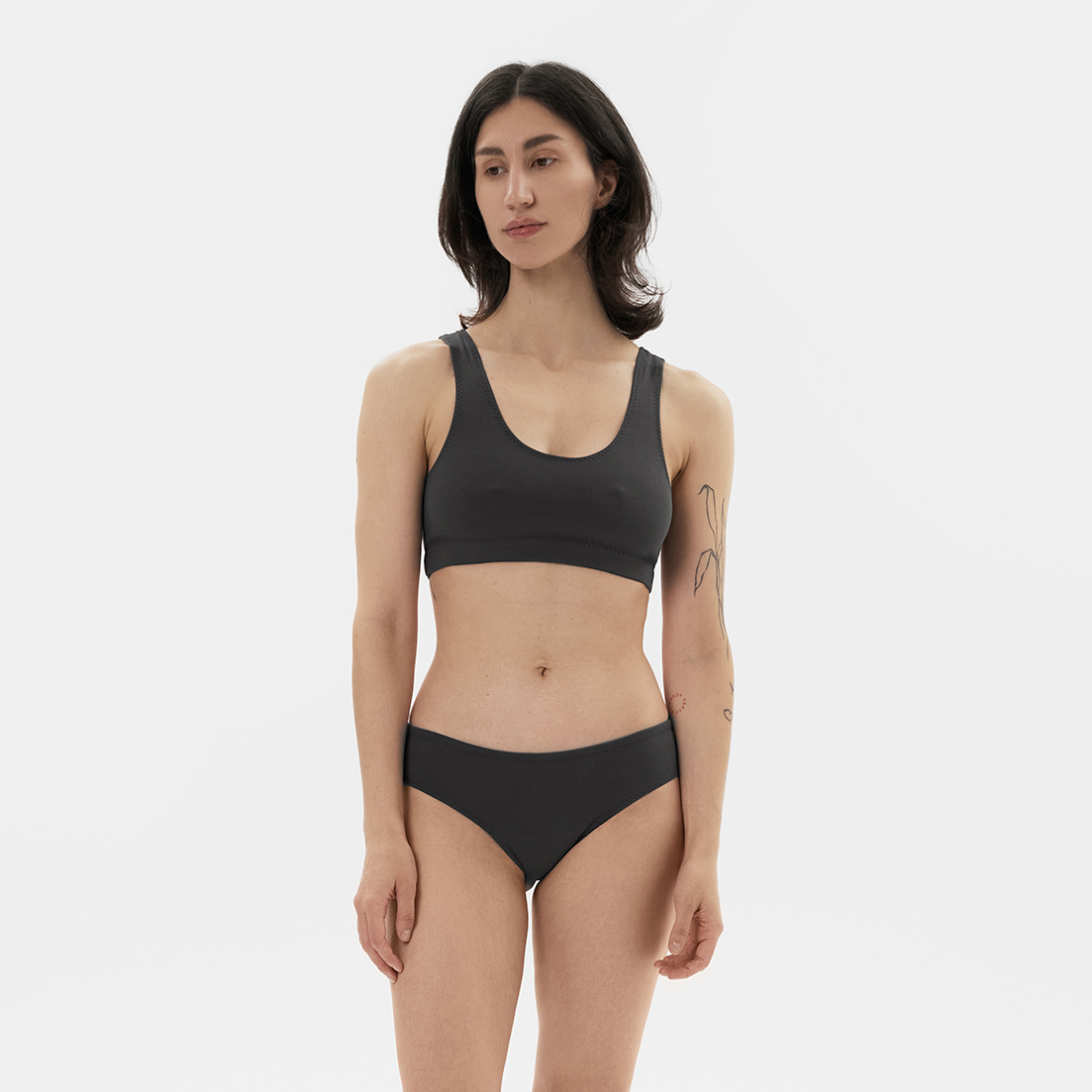 Трусы низкие Misty Grey