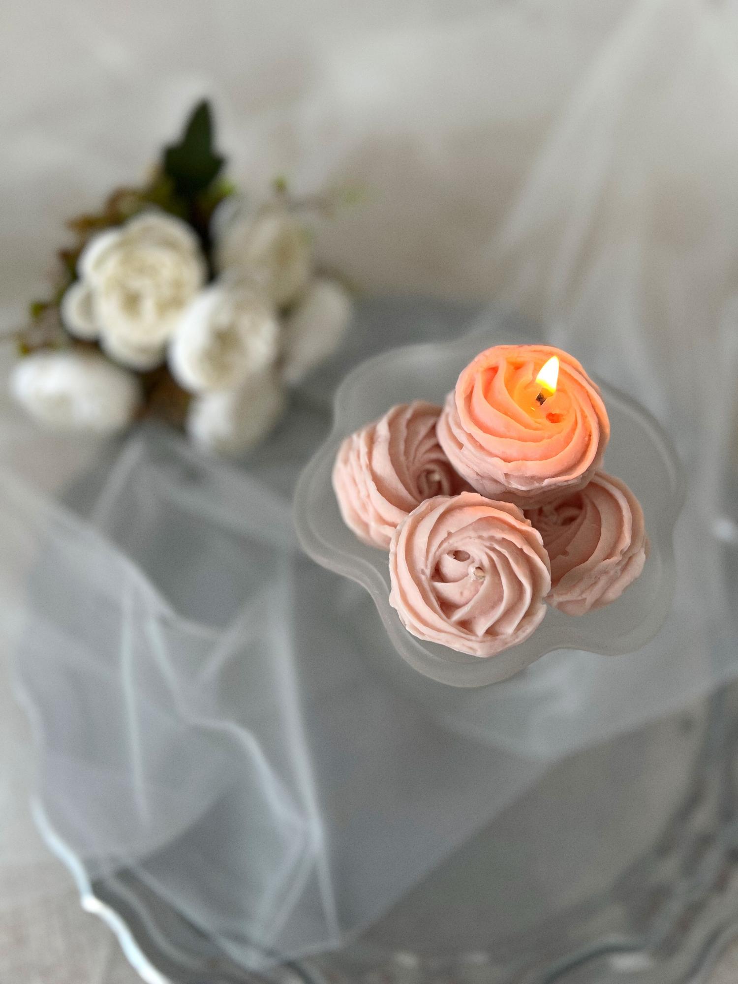 Свеча бонбоньерка "Зефир"