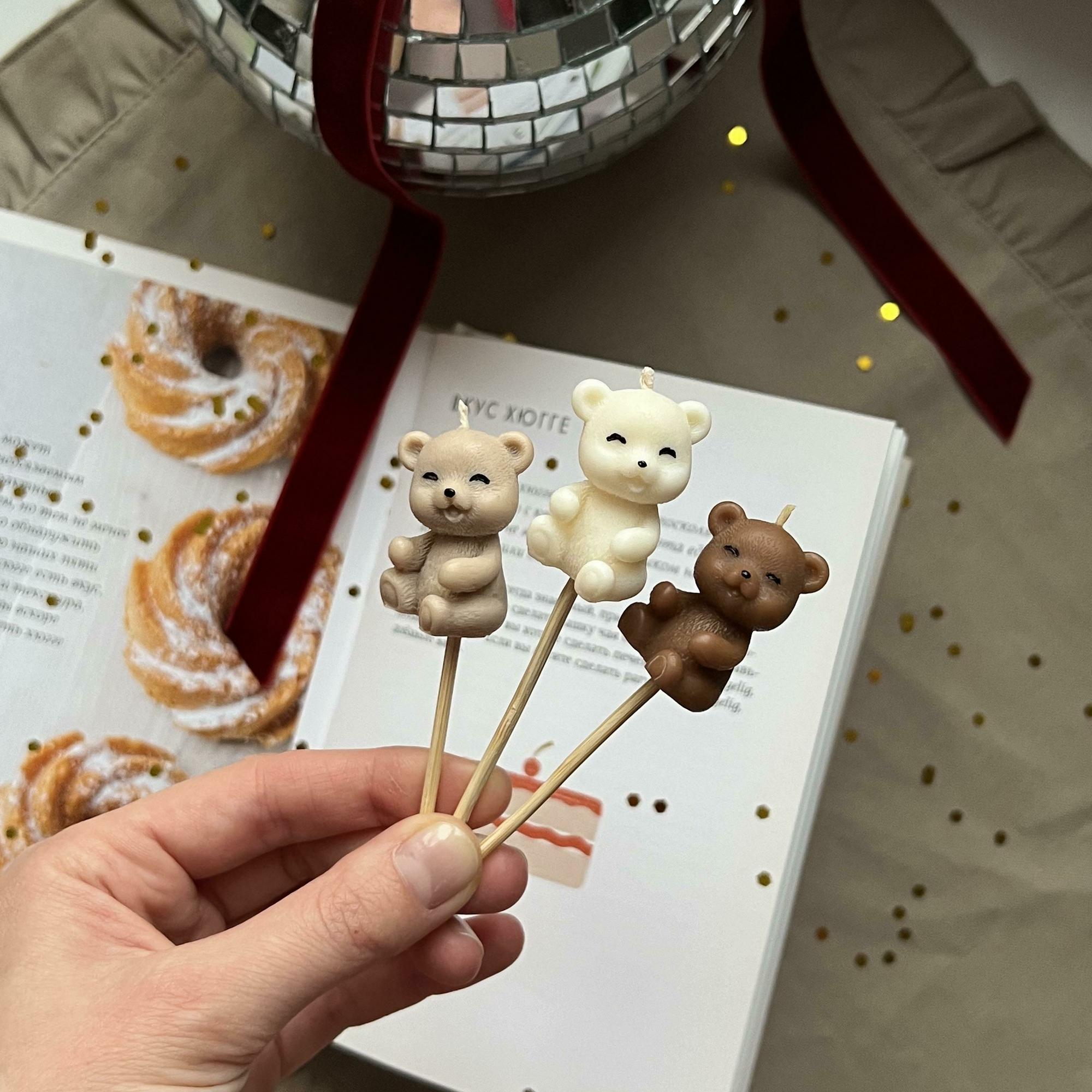 Свеча «Мишка» на торт