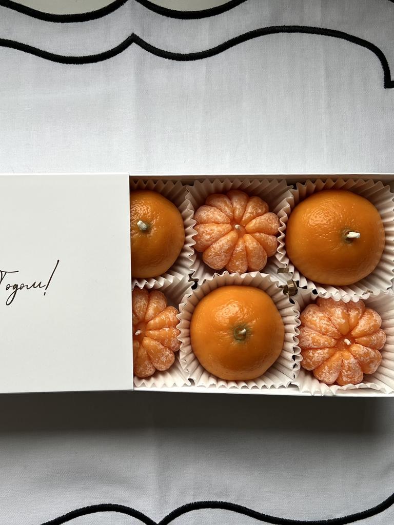 Набор свечей «Мандарины»