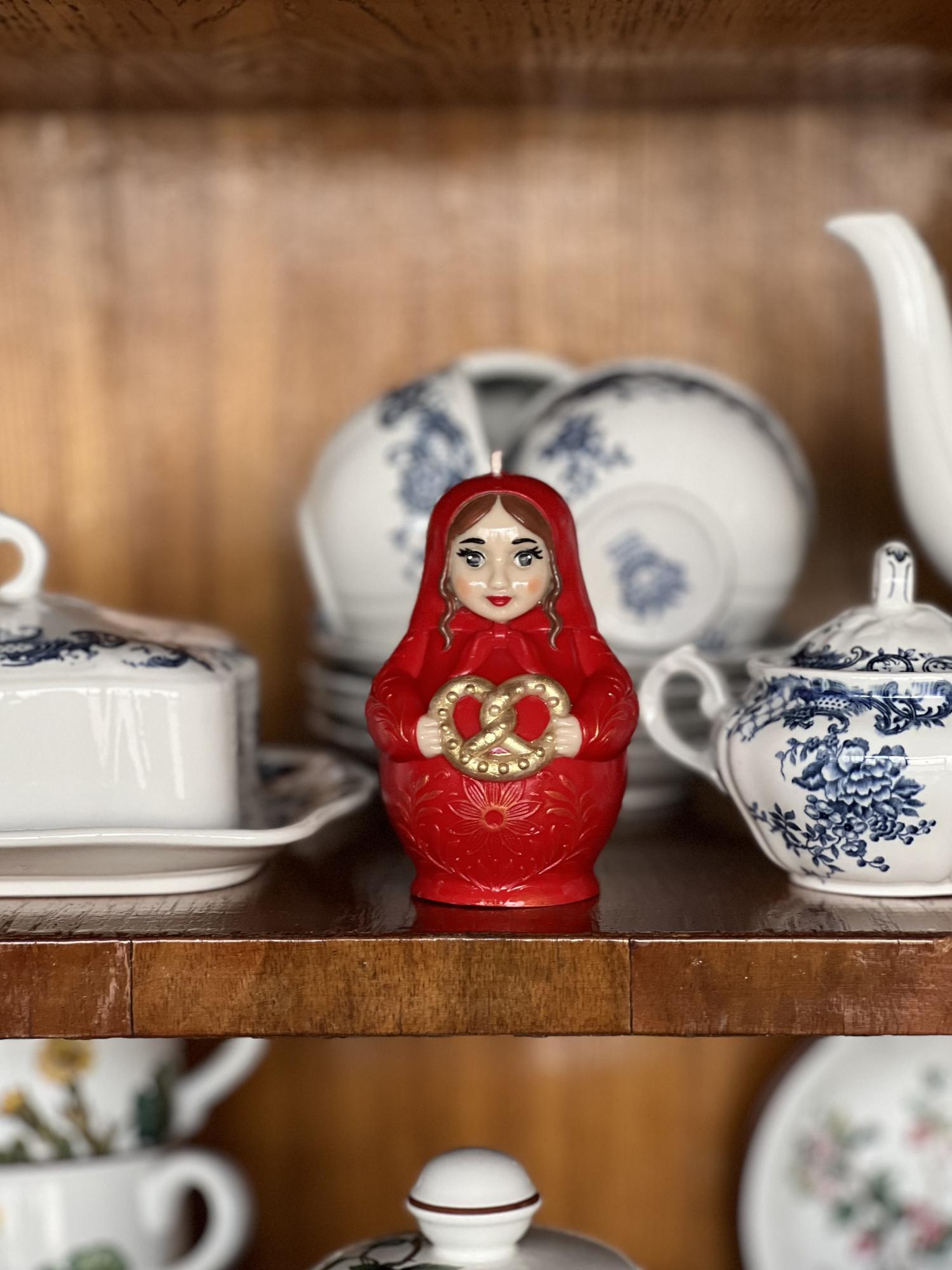 Свеча фигурная "Матрёшка"