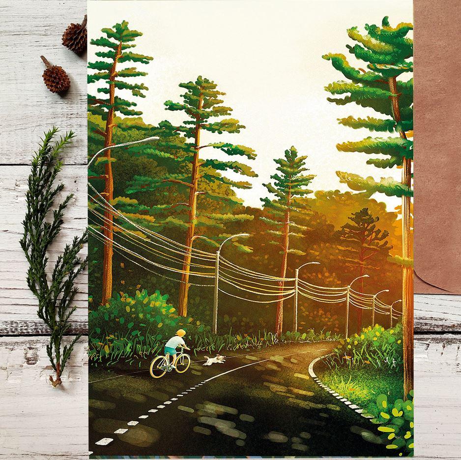 Открытка "Летние деньки"