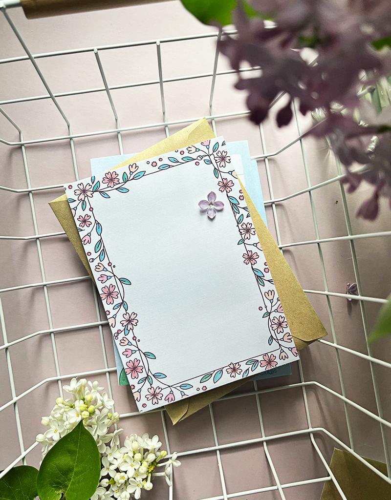 Блок для записей А6 "Летний"