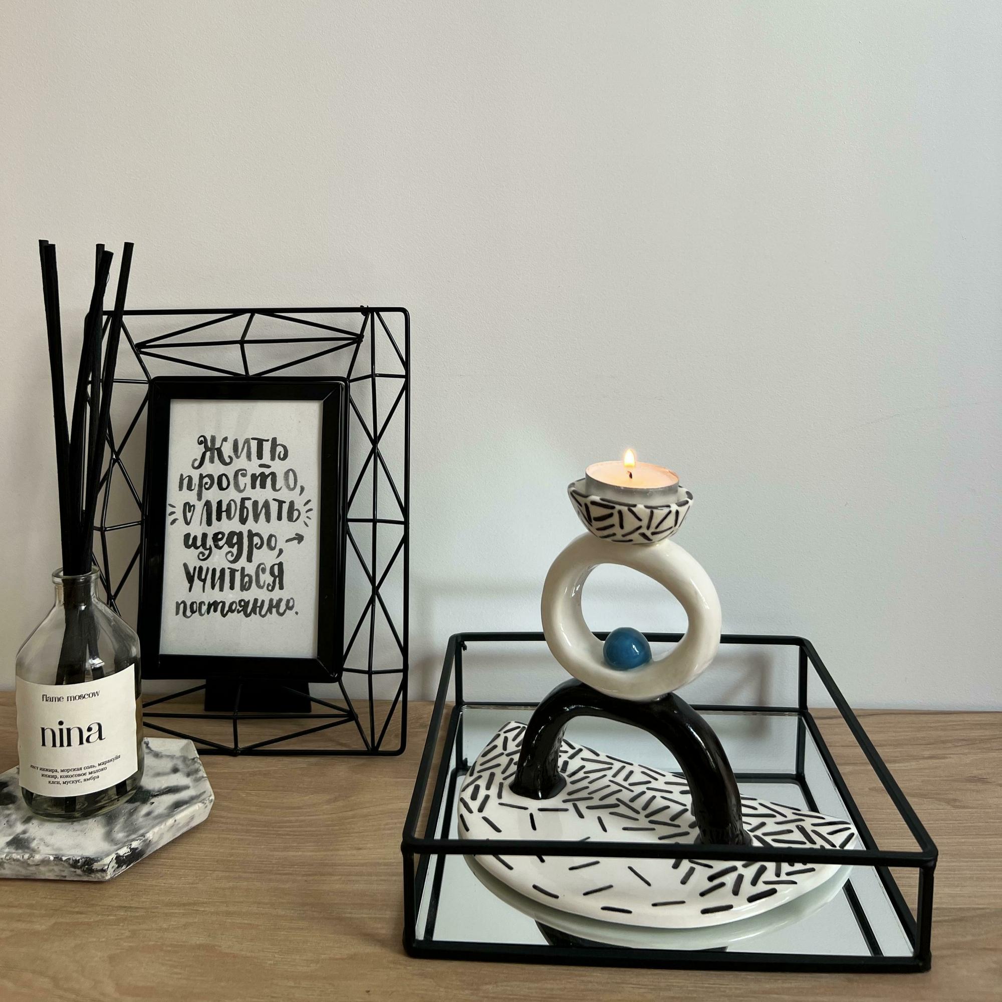 Подсвечник «Графика» №4