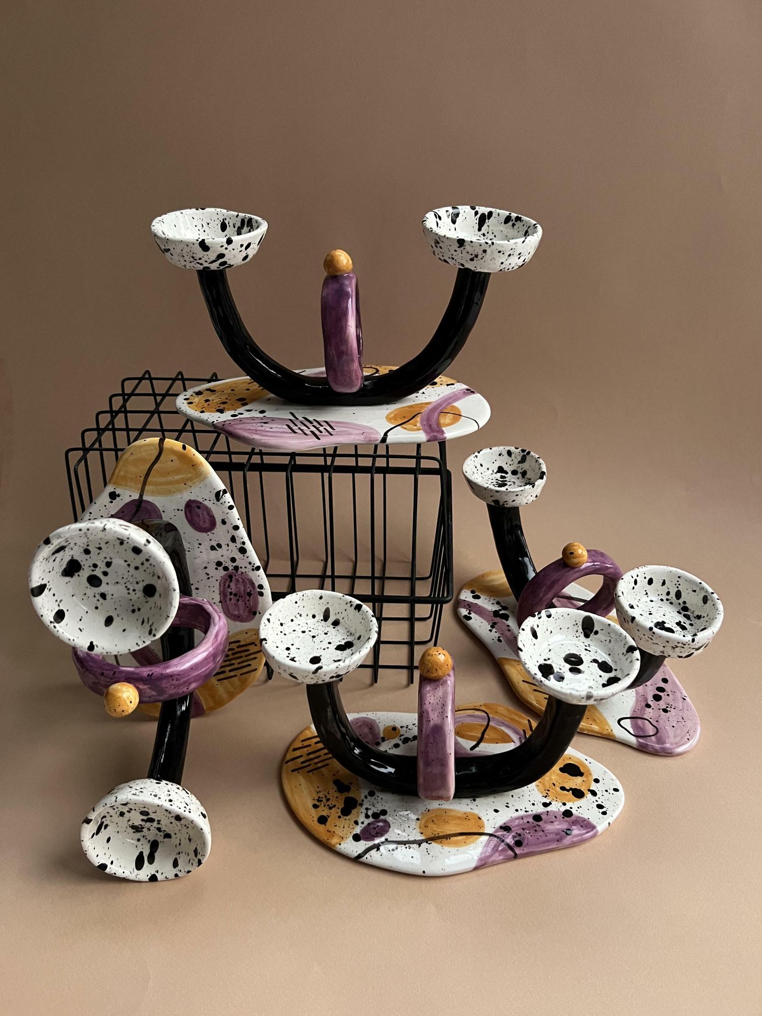 Подсвечник «Абстракция» №2