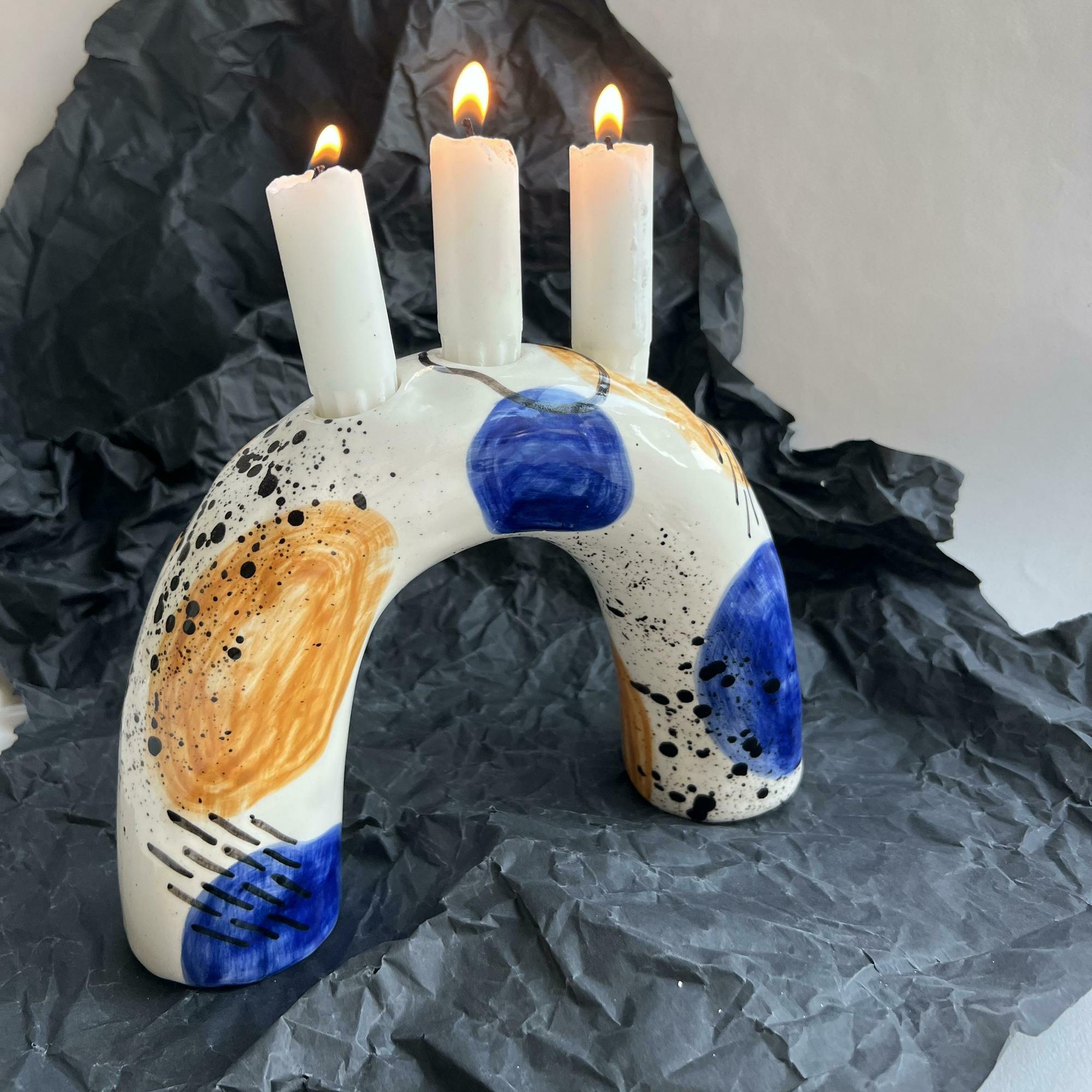 Подсвечник «Абстракция» №5