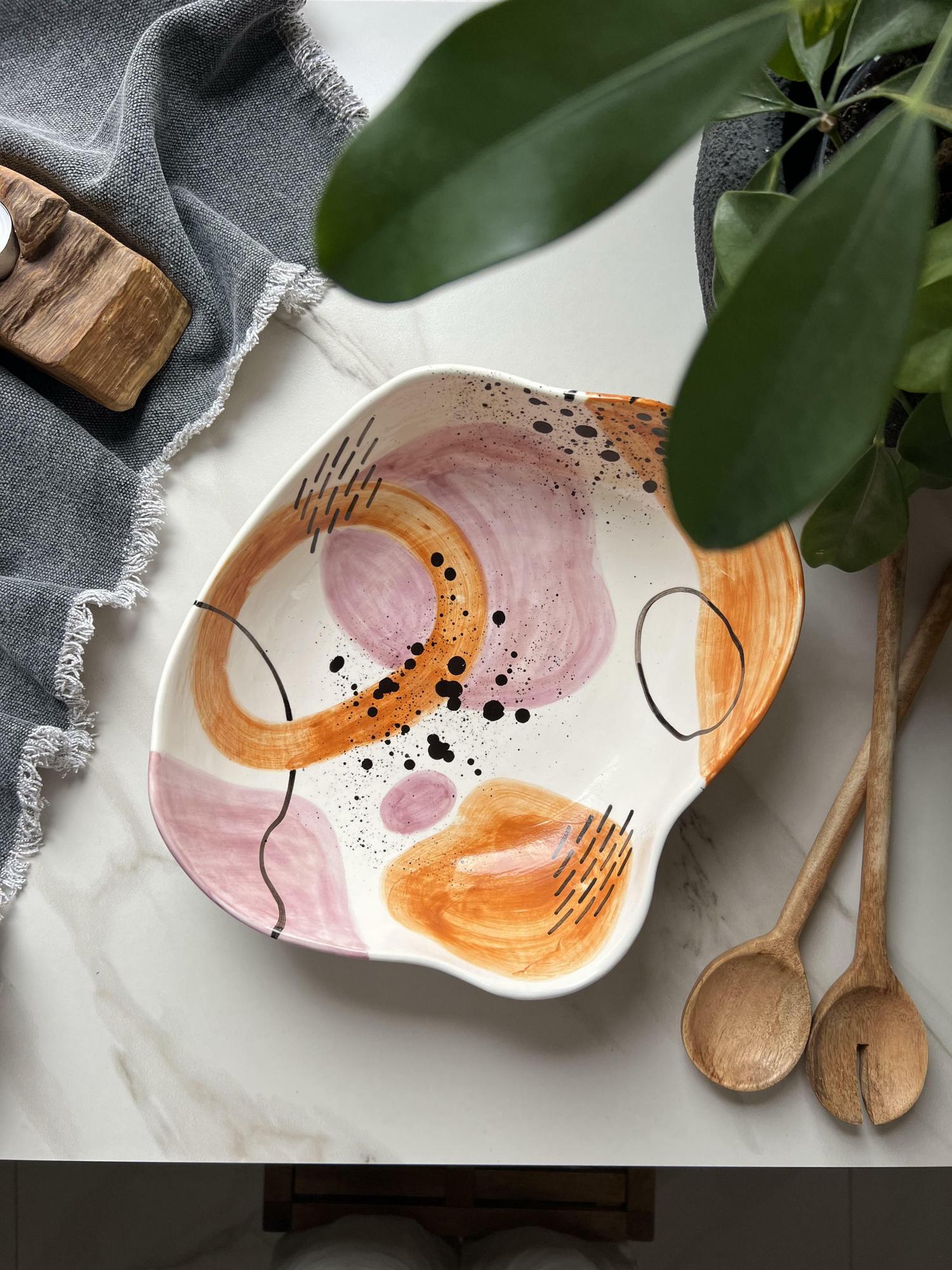 Салатник "Абстракция" №12