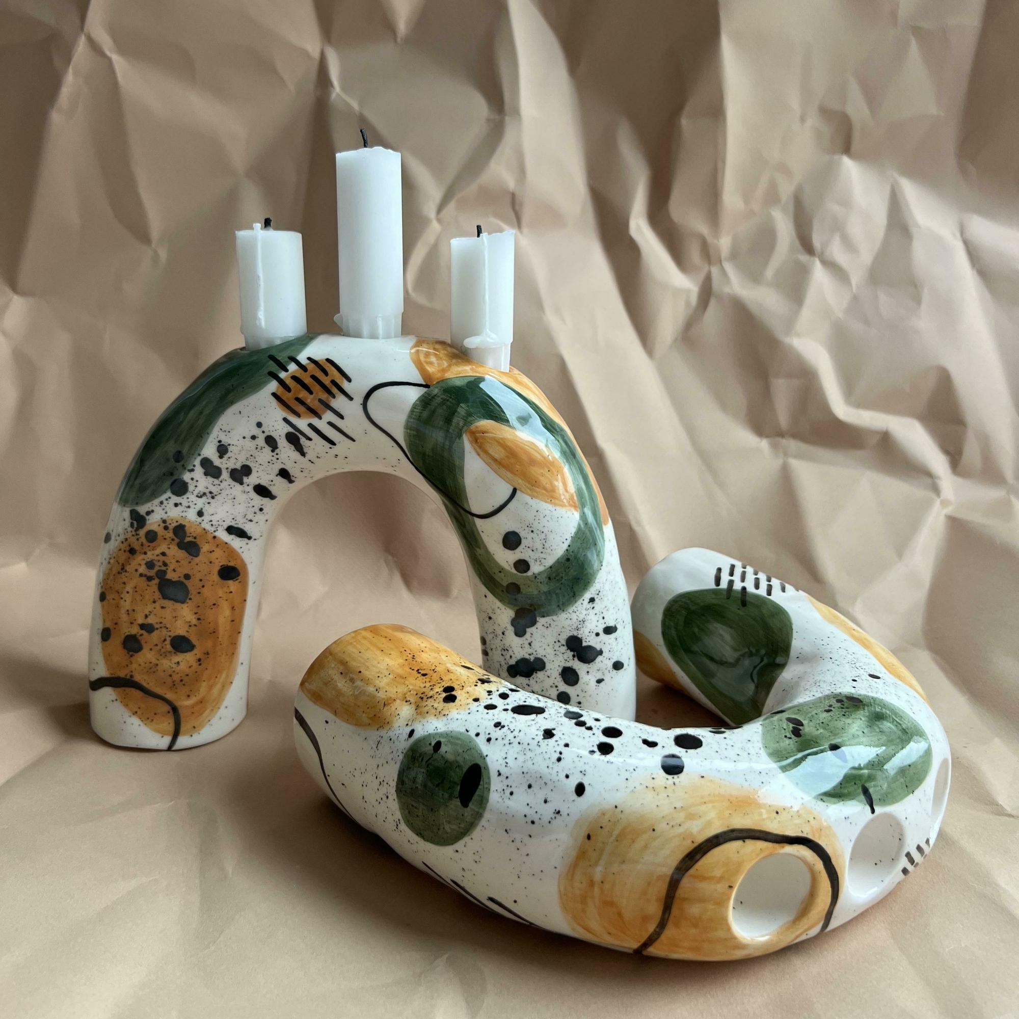 Подсвечник "Абстракция" №10