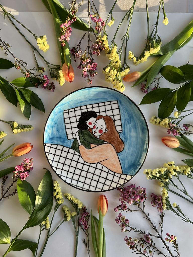 Тарелка "Материнство" №2