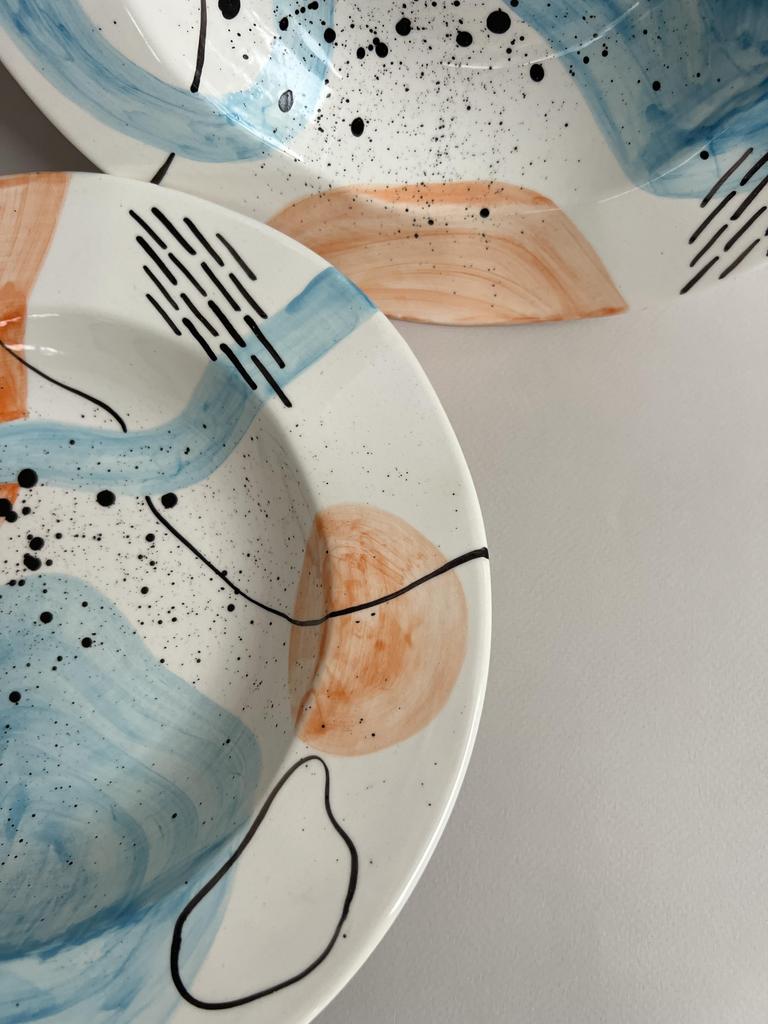 Шляпка "Абстракция" №2