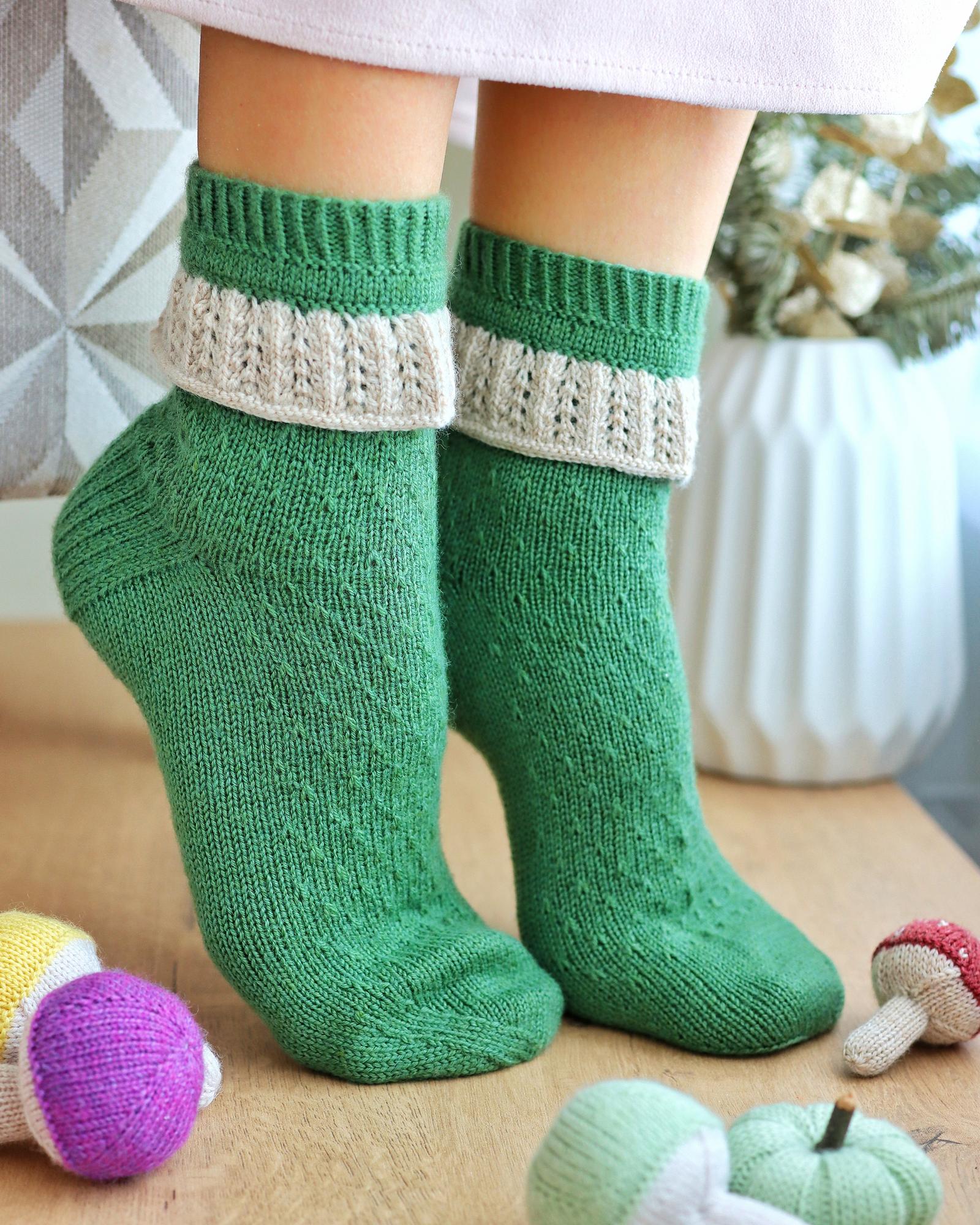 Описание, НОСКИ С ОБОРОЧКОЙ ВНИЗ / ВВЕРХ #flirt_socks