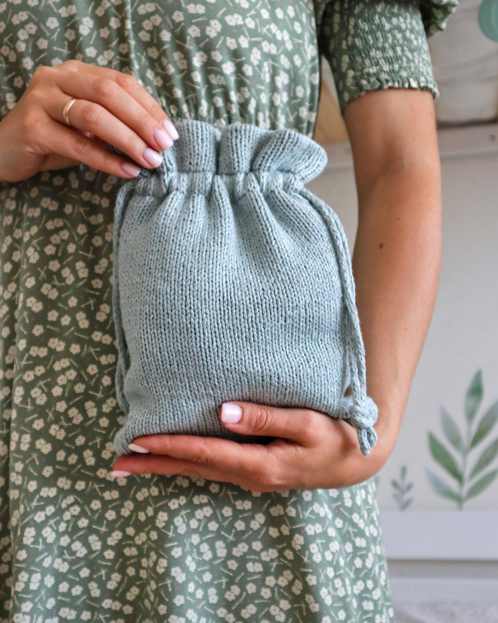 МК по вязанию ПРОЕКТНОГО МЕШОЧКА #hobby_bag