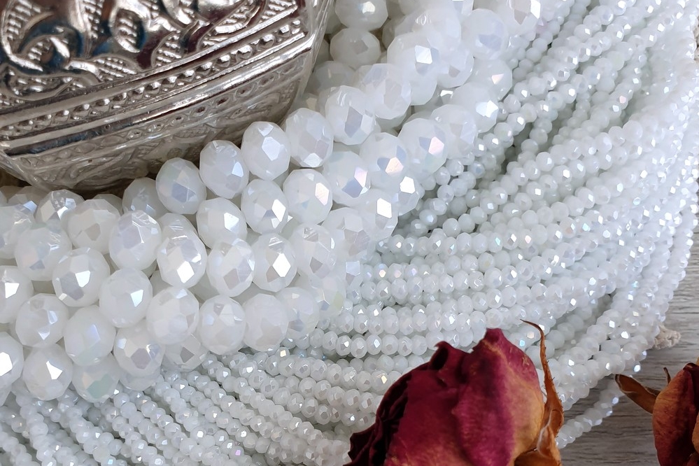 рондели белые