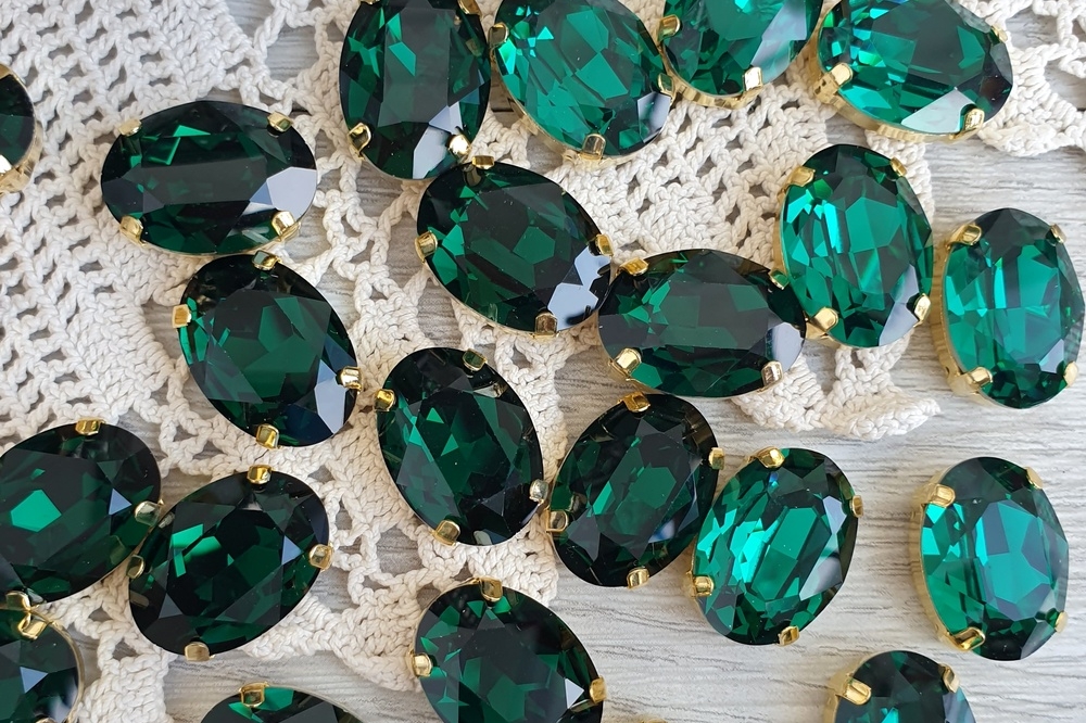 кристаллы овалы