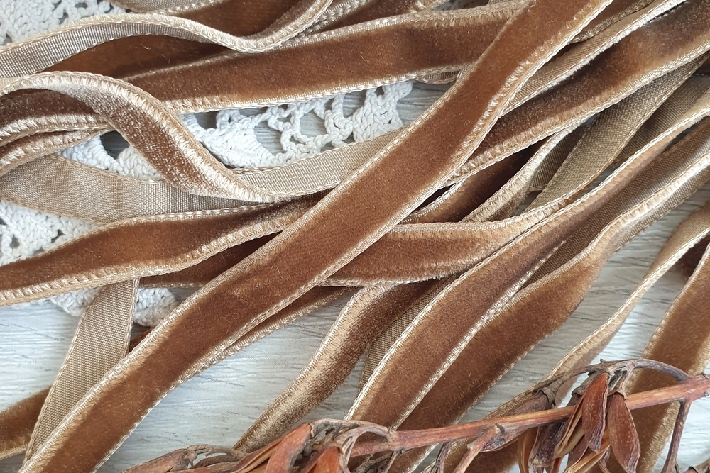 бархатные ленты